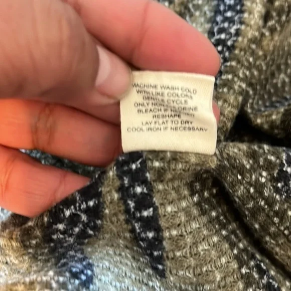 Retrology Womens Camouflage Long Sleeve Hoodie Soft Knit Cardigan Shrug XL. - Picture 9 of 9